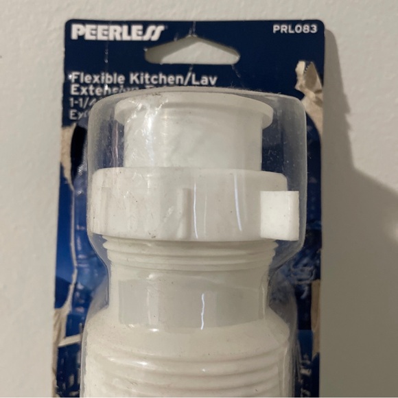 PEERLESS PRL083 Flexible Sink TRAP EXTENSION TUBE PIPE kitchen 1 1/4" or 1 1/2" - Picture 6 of 8